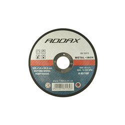 TIMco B/Abrasive Flat Wheel - Inox - 125 x 22.2 x 1.0 - 25 PCS - Box